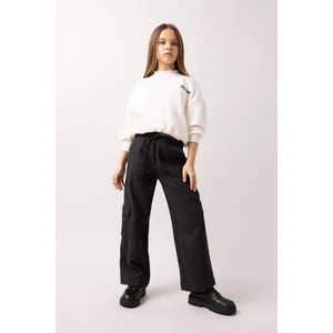 Kız Çocuk Wide Leg Kargo Geniş Paça Pamuklu Pantolon A4857A823WN