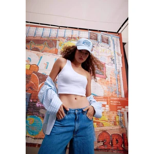 Coool Fitted Fitilli Kaşkorse %100 Pamuk Tek Omuzlu Atlet B1288AX23HS
