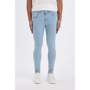 Super Skinny Fit En Dar Kalıp Normal Bel Ekstra Dar Paça Jean Pantolon A6942AX24SP