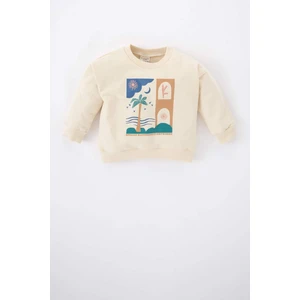 Erkek Bebek Palmiye Desenli Sweatshirt Z5627A223SP