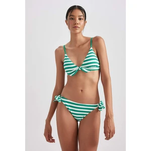 Fall in Love Regular Fit Çizgili Ribana Bikini Alt B0384AX23HS