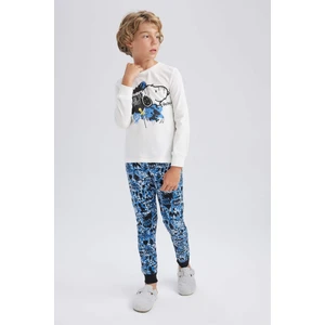 Erkek Çocuk Snoopy Uzun Kollu Pijama Takımı A6730A823AU