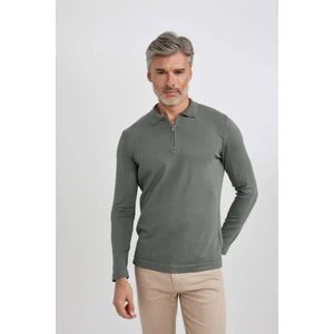 Slim Fit Polo Yaka Kazak V2516AZ23WN