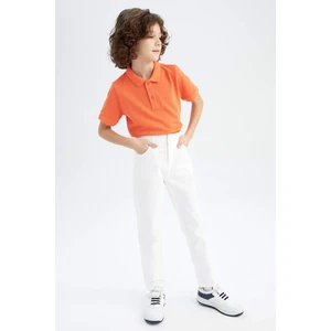 Erkek Çocuk Beyaz Gabardin Pantolon Z1675A623SM