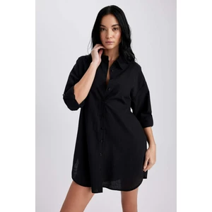 Fall in Love Regular Fit Pamuklu Plaj Gömleği W8241AZ23SP