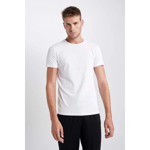 Slim Fit Bisiklet Yaka Basic Kısa Kollu Fanila L4885AZ23AU