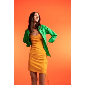 Coool Bodycon Basic Bağcık Detaylı Askılı Mini Elbise Y7690AZ22HS