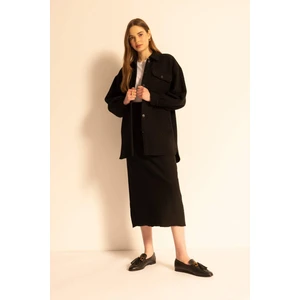 Regular Fit Fitilli Kaşkorse Maxi Etek A4647AX23SP
