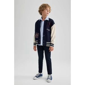 Erkek Çocuk Lacivert Okul Pantolonu T8851A623AU