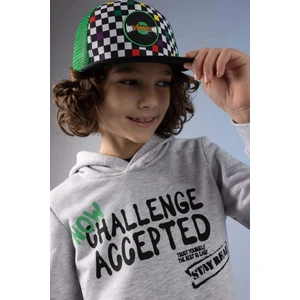Erkek Çocuk Kapüşonlu Baskılı Sweatshirt Z4593A623SP