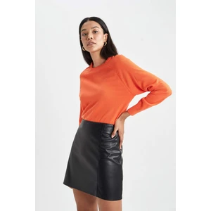 Regular Fit Bisiklet Yaka Basic Triko Kazak I6913AZ23WN
