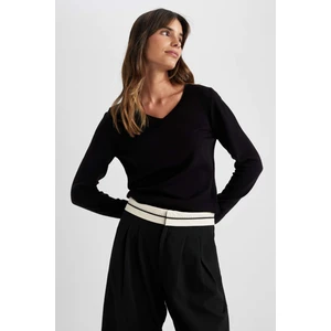 Regular Fit V Yaka Basic Kazak F7088AZ23WN