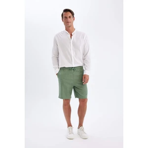 Relax Fit Pamuklu Bermuda Şort D1051AX24SM