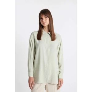 Relax Fit Uzun Kollu Gömlek Tunik C8855AX24SM
