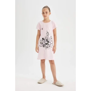 Kız Çocuk Disney Mickey Mouse &Friends Kısa Kollu Elbise C8507A824SM