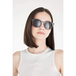 Kadın Yuvarlak Güneş Gözlüğü D0887AXNS