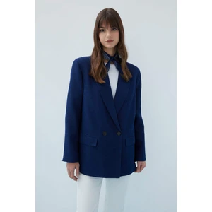 Regular Fit Ceket Yaka Blazer Ceket C4526AX24SM