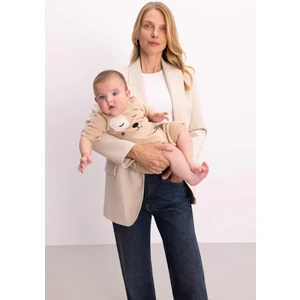 Erkek Bebek Yenidoğan Havlu Kumaş Kısa Kollu Tulum C5080A524SM