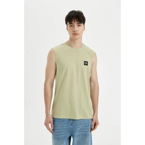Regular Fit Baskılı Bisiklet Yaka Atlet C5044AX24HS