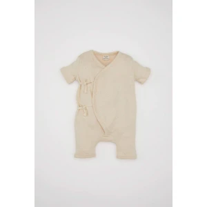 Kız Bebek Yenidoğan Kısa Kollu Tulum C5086A524SM