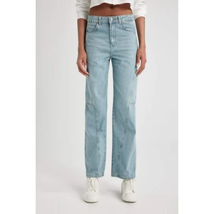 90's Wide Leg Yüksek Bel Geniş Paça Uzun Jean Pantolon C1216AX24SP