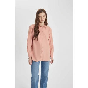 Relax Fit Poplin Uzun Kollu Gömlek Tunik B8314AX24SP