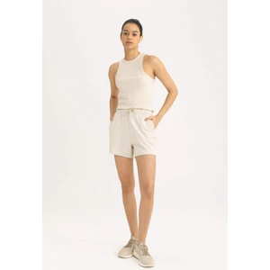 DeFactoFit Standart Fit Sporcu Kısa Paça Basic Düz Şort Z6696AZ24SM
