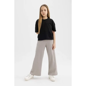 Kız Çocuk Straight Fit Waffle Pantolon C4596A824SM