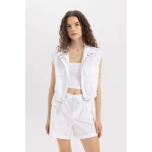 Regular Fit Gabardin Kolsuz Gömlek C9232AX24SM