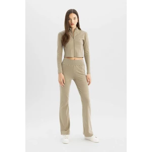 Coool Flare Fit Ribana Basic Eşofman Altı D0651AX24SP