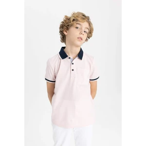 Erkek Çocuk Pike Kısa Kollu Polo Tişört B6830A824SM