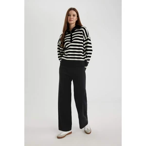 Triko Pantolon Straight Fit Geniş Bol Paça C2088AX24SP