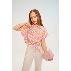 Kız Çocuk Suni Deri Çapraz Çanta