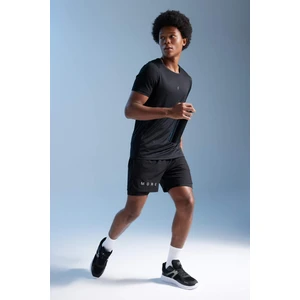 Slim Fit Dar Kesim Fermuarlı Telefon Cepli Sporcu Taytlı Şort Z2147AZ23AU