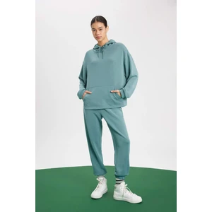 DeFactoFit Jogger Eşofman Altı Standart Fit Modal Çift Cepli Basic Düz B1794AX24SP