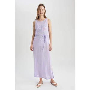 Fall in Love Örgü Görünümlü Plaj Elbisesi X7525AZ23SM
