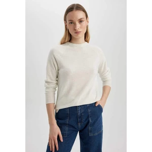 Regular Fit Bisiklet Yaka Basic Kazak I6913AZ23WN