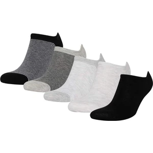 Erkek 5'li Pamuklu Sneaker Çorap C0108AXNS