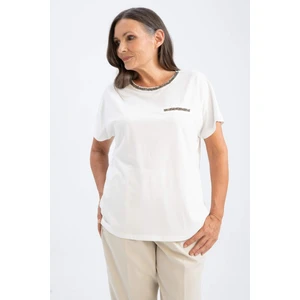Regular Fit Sim Detaylı Kısa Kollu Tişört K7701AZ23SP
