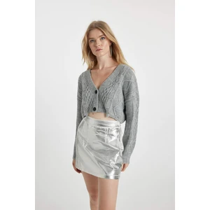 Coool Regular Fit V Yaka Triko Hırka A3286AX23WN