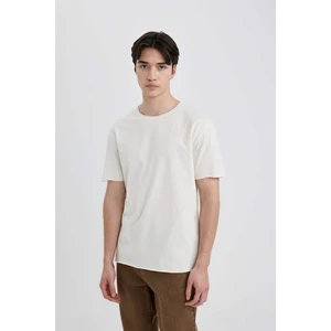 Regular Fit Bisiklet Yaka Kısa Kollu Basic Düz Tişört B7755AX24SM