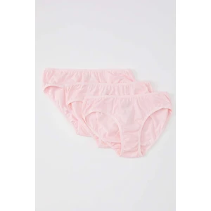Kız Çocuk 3'lü Slip Külot V4800A624SP