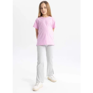 Kız Çocuk Flare Fit Fitilli Kaşkorse Pantolon B5585A824SM