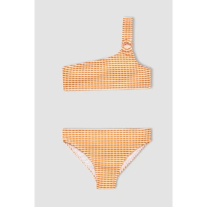 Kız Çocuk Kareli Bikini Takımı B7034A824SM