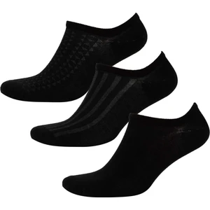 Erkek Görünmez 3'lü Bambu Sneaker Çorap C0107AXNS