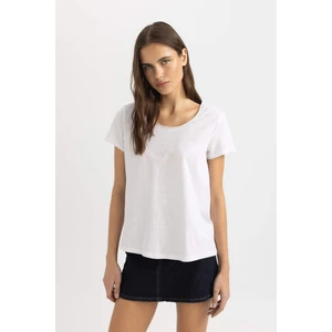 Regular Fit Bisiklet Yaka Kısa Kollu Tişört K1508AZ24SM
