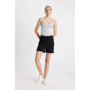 Regular Fit Düz Paça Şort Y0102AZ24SM