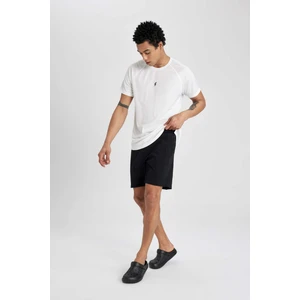 DeFactoFit Regular Fit Baskılı Kısa Boy Deniz Şortu B5991AX24HS