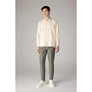 Yazlık Jogger Chino Pantolon Beli Bağcıklı Cepli Düz Paça Z9933AZ24SP