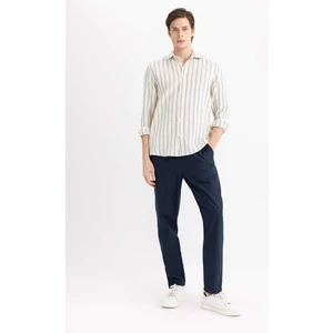 Yazlık Jogger Pantolon Basic Düz Cepli Dar Paça B4091AX24SP